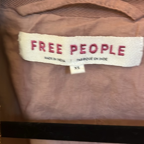 Free People mauve jacket - Picture 3 of 3